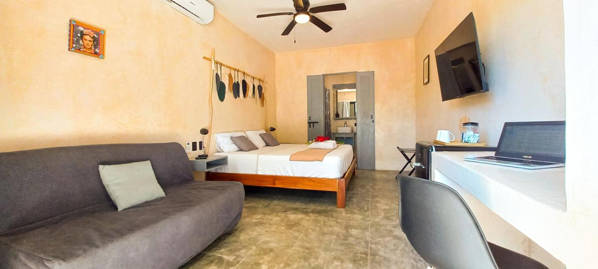 Charming Colonial-Style Room In The Heart Of Valladolid Exterior foto